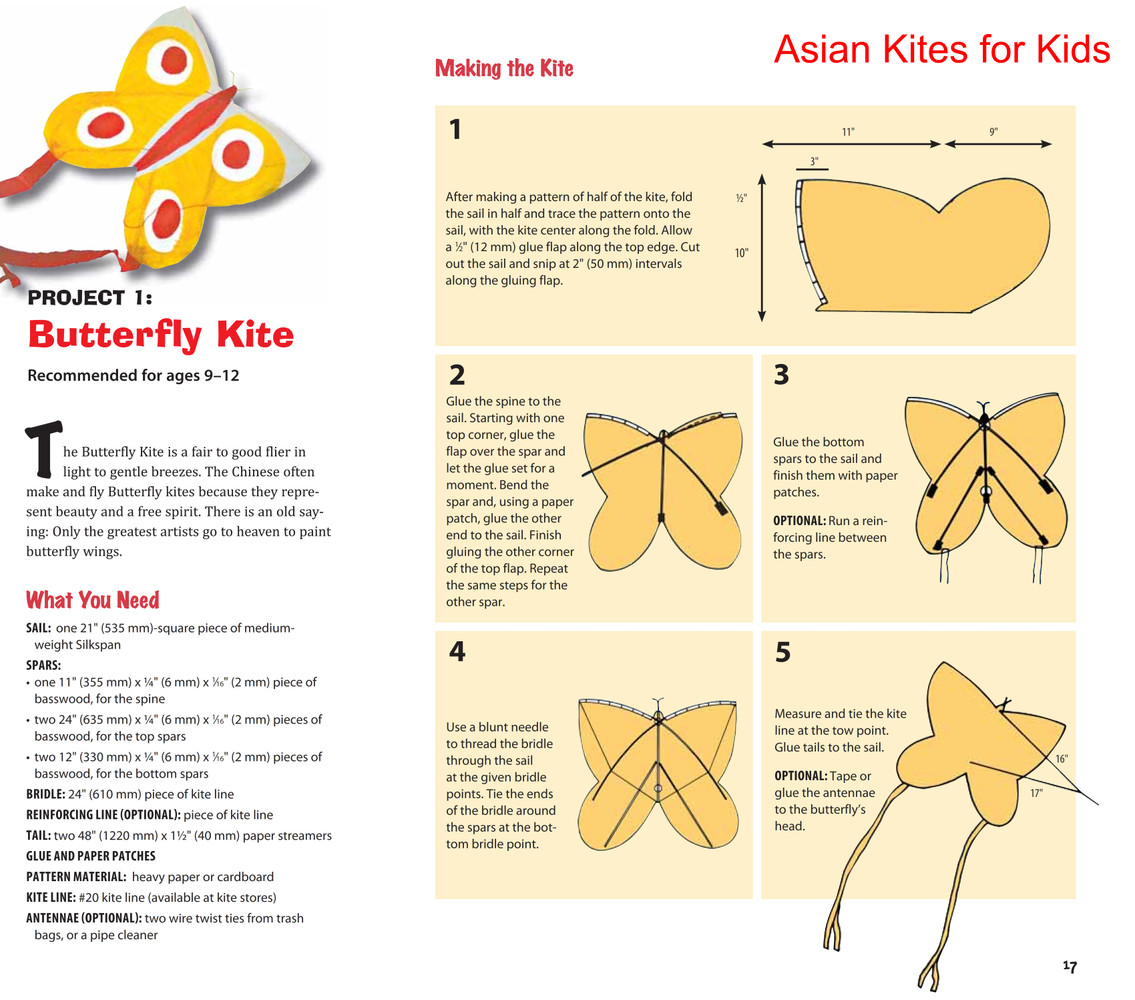 Chinese Kites: How to Make and Fly Them